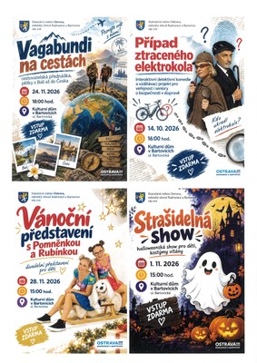 Akce pro veřejnost v Kulturním domě v Bartovicích
