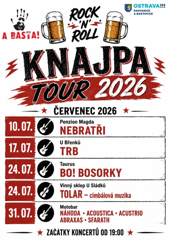 Knajpa tour 2026