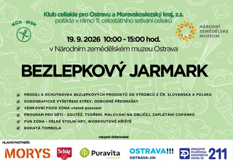 Pozvání na Bezlepkový jarmark