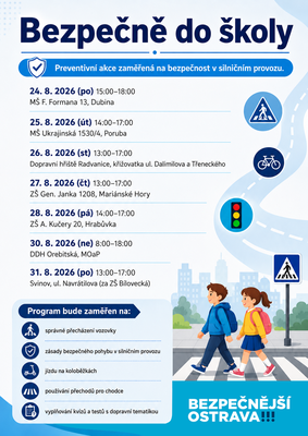Preventivní akce pro děti - bezpečnost v silničním provozu