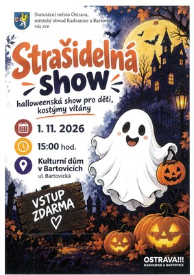 Strašidelná show pro děti